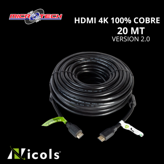 CABLE HDMI NICOLS...