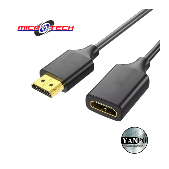EXTENSION HDMI CABLE 1.5M (MACHO-HEMBRA)