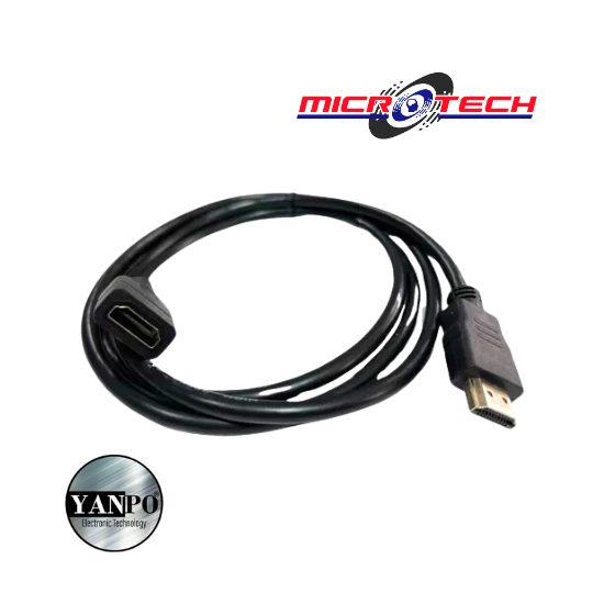EXTENSION HDMI CABLE 3M (MACHO-HEMBRA)