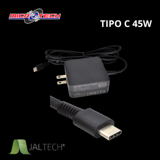 CARGADOR JALTECH ASUS TIPO C 45W - TY03P
