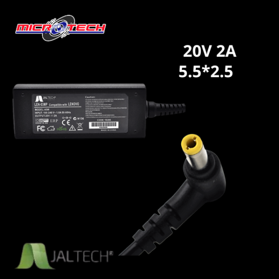 CARGADOR MINI LENOVO 20V 2A...