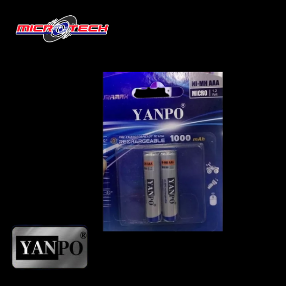 PILAS AAA RECARGABLES YANPO...