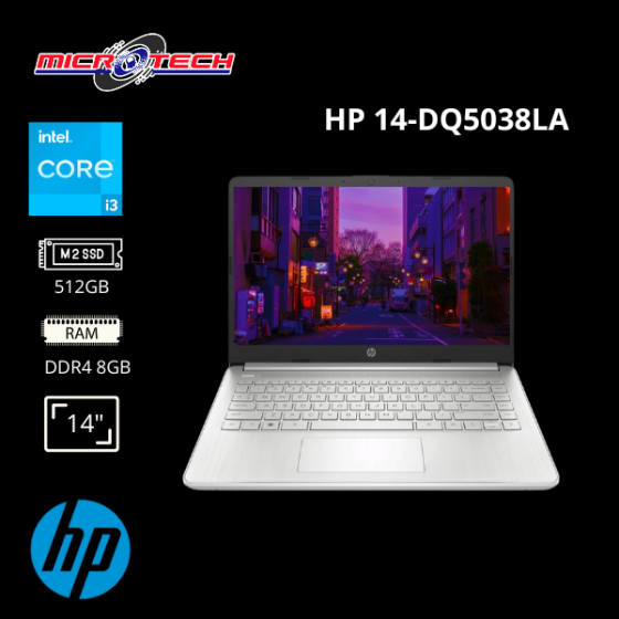 PORT.HP 14-DQ5038LA-INTEL...
