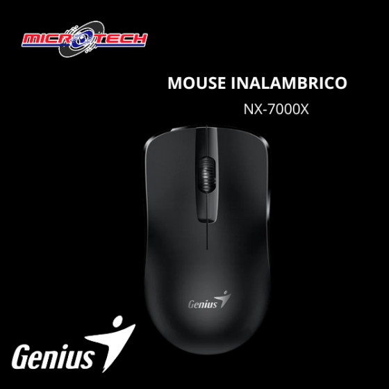 MOUSE GENIUS NX-7000X NEGRO
