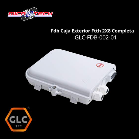 CAJA DE EXTERIOR FTTH 2X8 +...