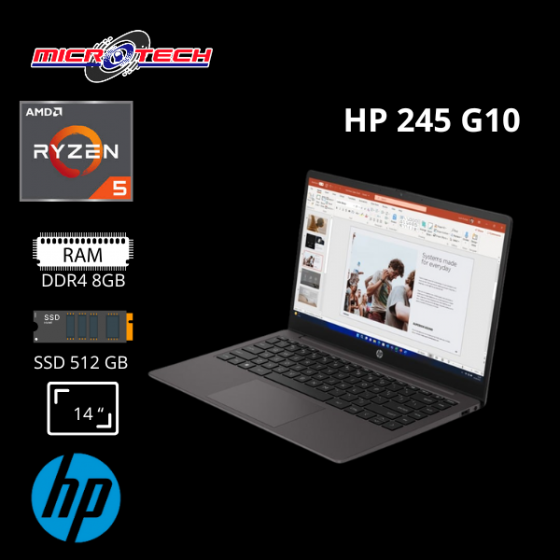 PORTATIL HP 245 G10 R5...