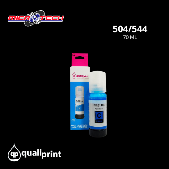 TINTA PARA EPSON 504/544 CYAN                                                                       
