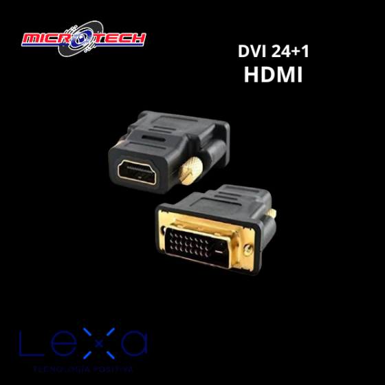 CONVERSOR DVI 24+1 A HDMI