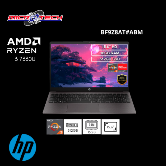 PORTATIL HP 255 G10  RYZEN3...