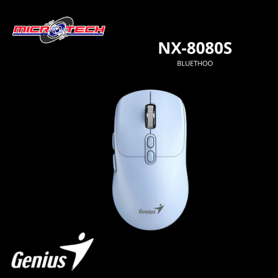 MOUSE NX-8080S INALAMBRICO GENIUS BLUETOOTH AZUL                                                    
