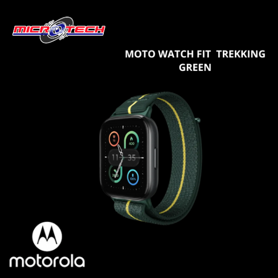 SMART WATCH  MOTO FIT TREKKING  VERDE