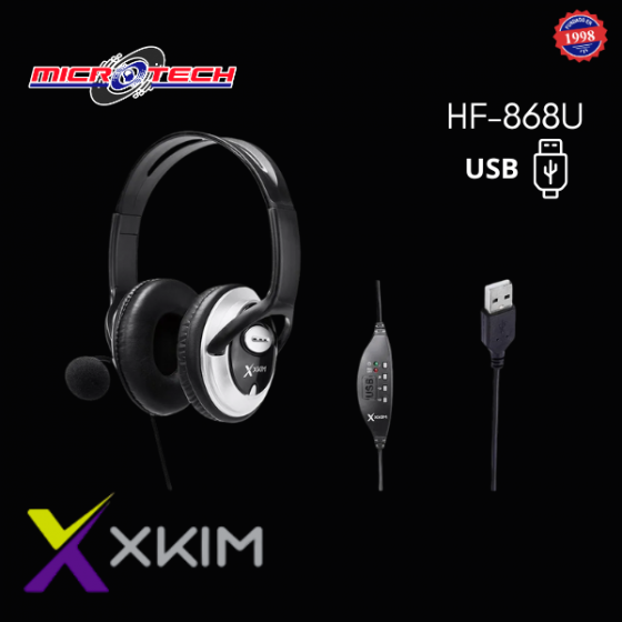 DIADEMA  XKIM HF-868U  USB...