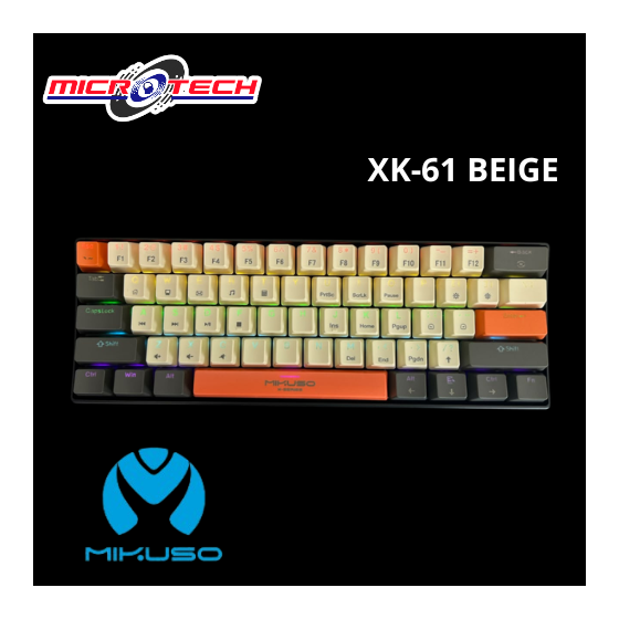 TECLADO MECANICO GAMER...