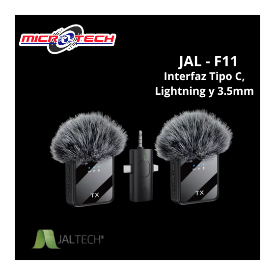 MICROFONO JALTECH TX 3 EN 1...
